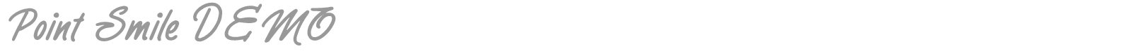 Point Smile font preview